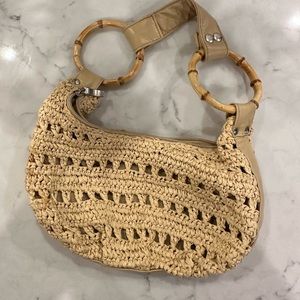 Y2K crochet hand bag